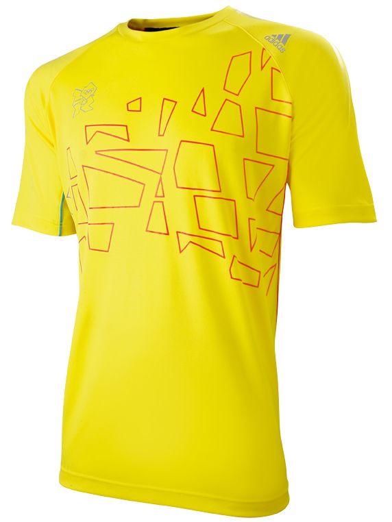 Adidas Team 2012 Clima Graphic T-Shirt, Lemon