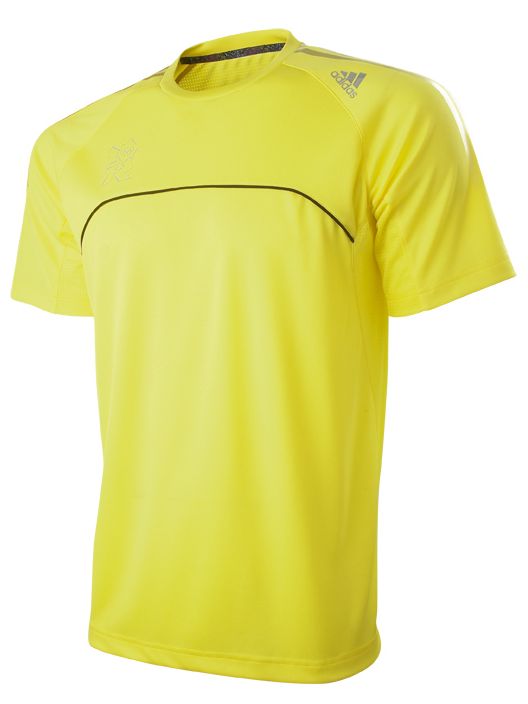 Adidas Team 2012 Clima Stripe T-Shirt, Lemon