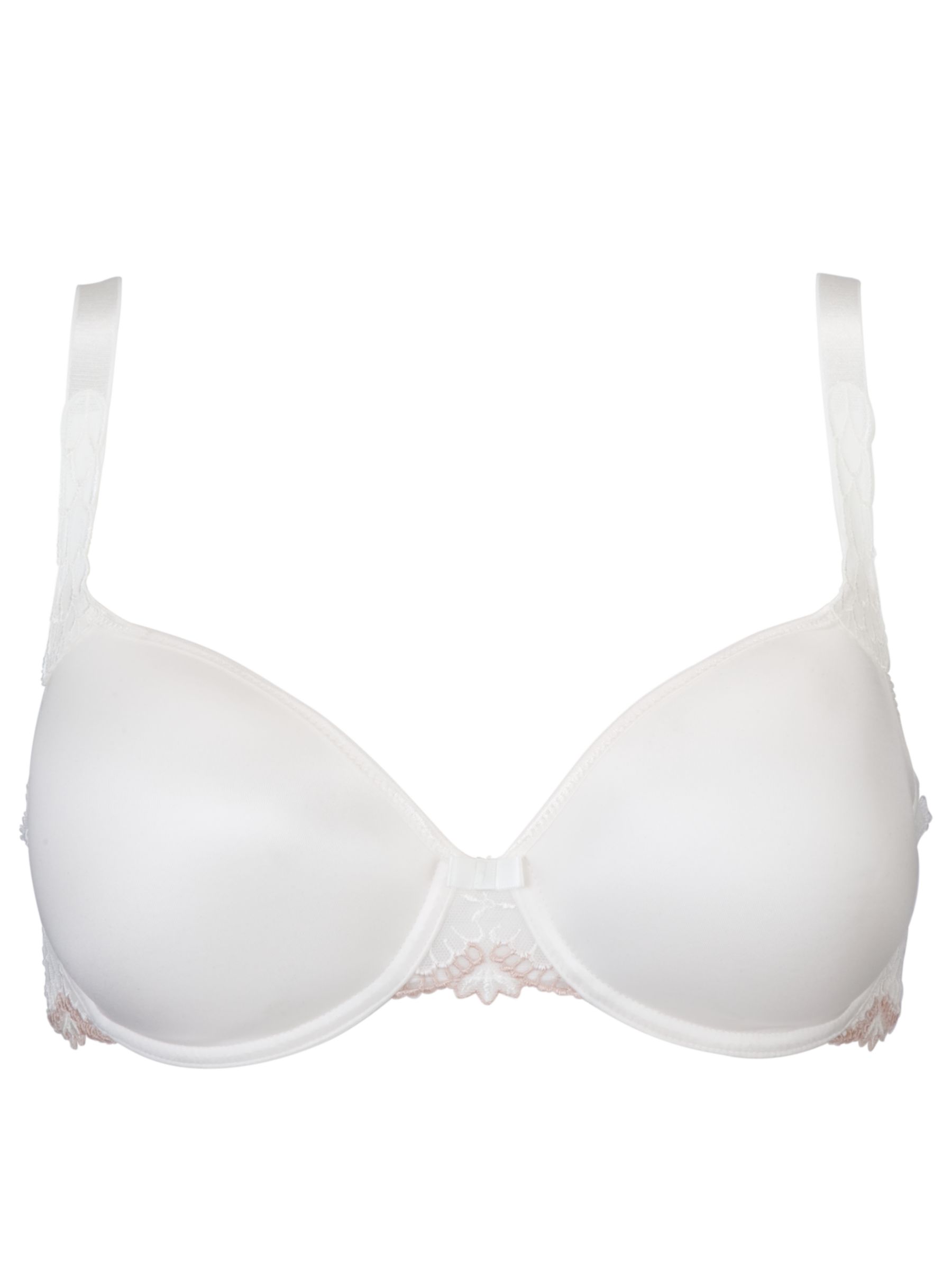 Chantelle Icone T-Shirt Bra, Milk/Biege