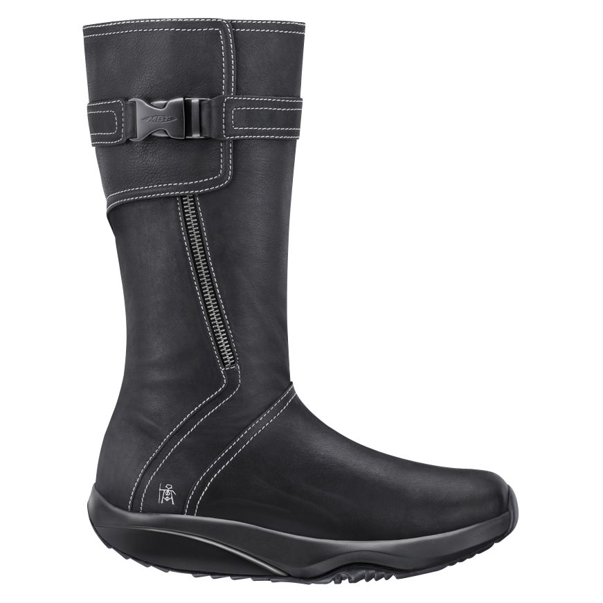 MBT Goti Women's Leather Boots, Black at John Lewis