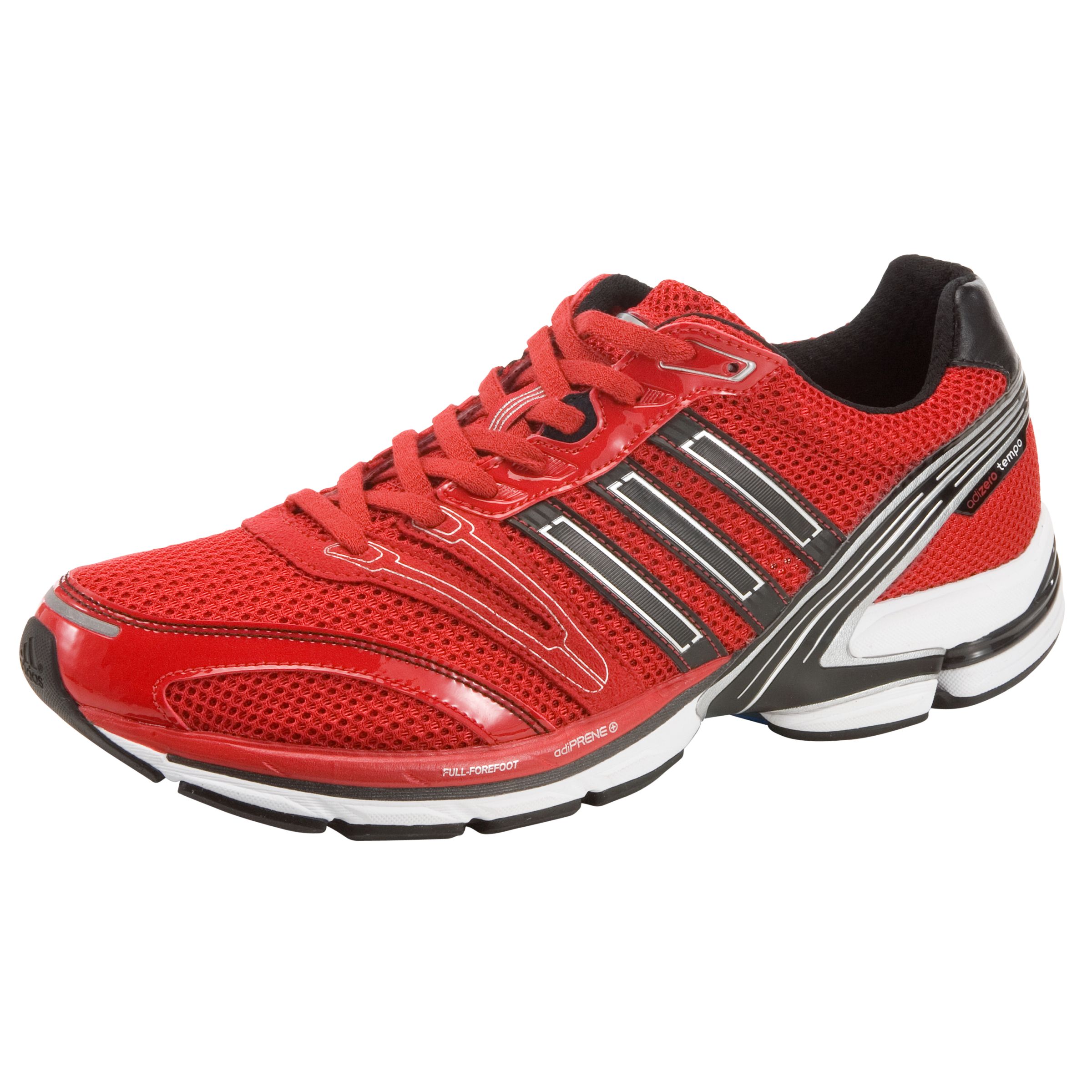 Adidas adiZERO Tempo Mens Running Shoes, Red
