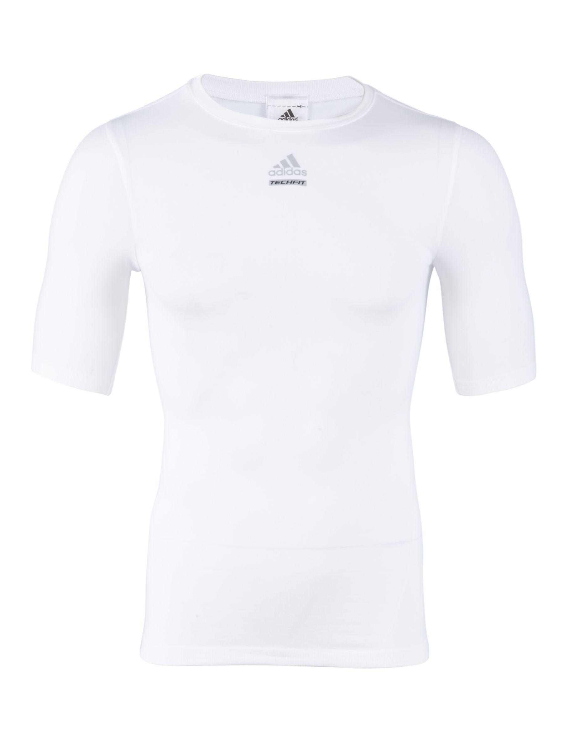 Adidas Techfit Short Sleeve T-Shirt, White