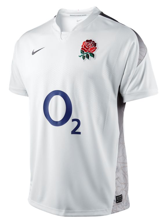 Nike English Replica Home Rugby Shirt, White