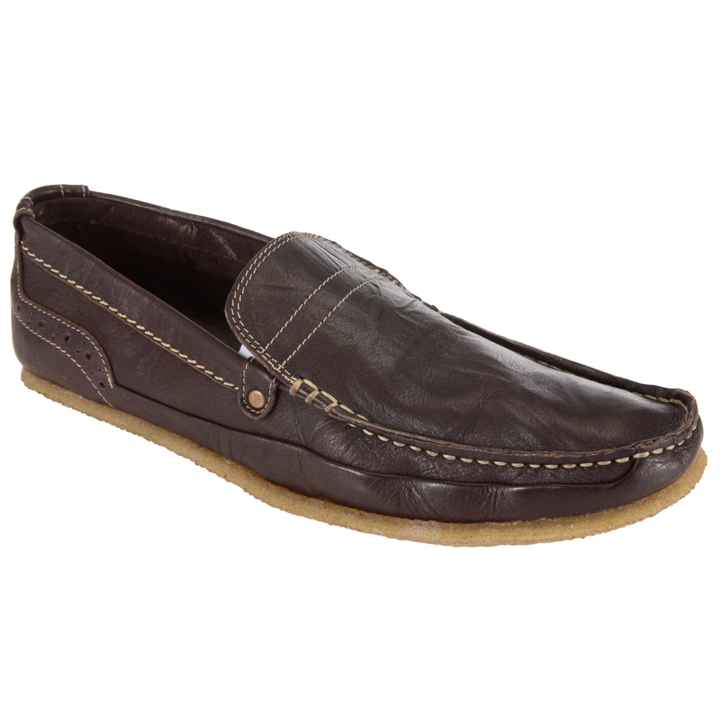 Dune Clinton Slip On Moccasins