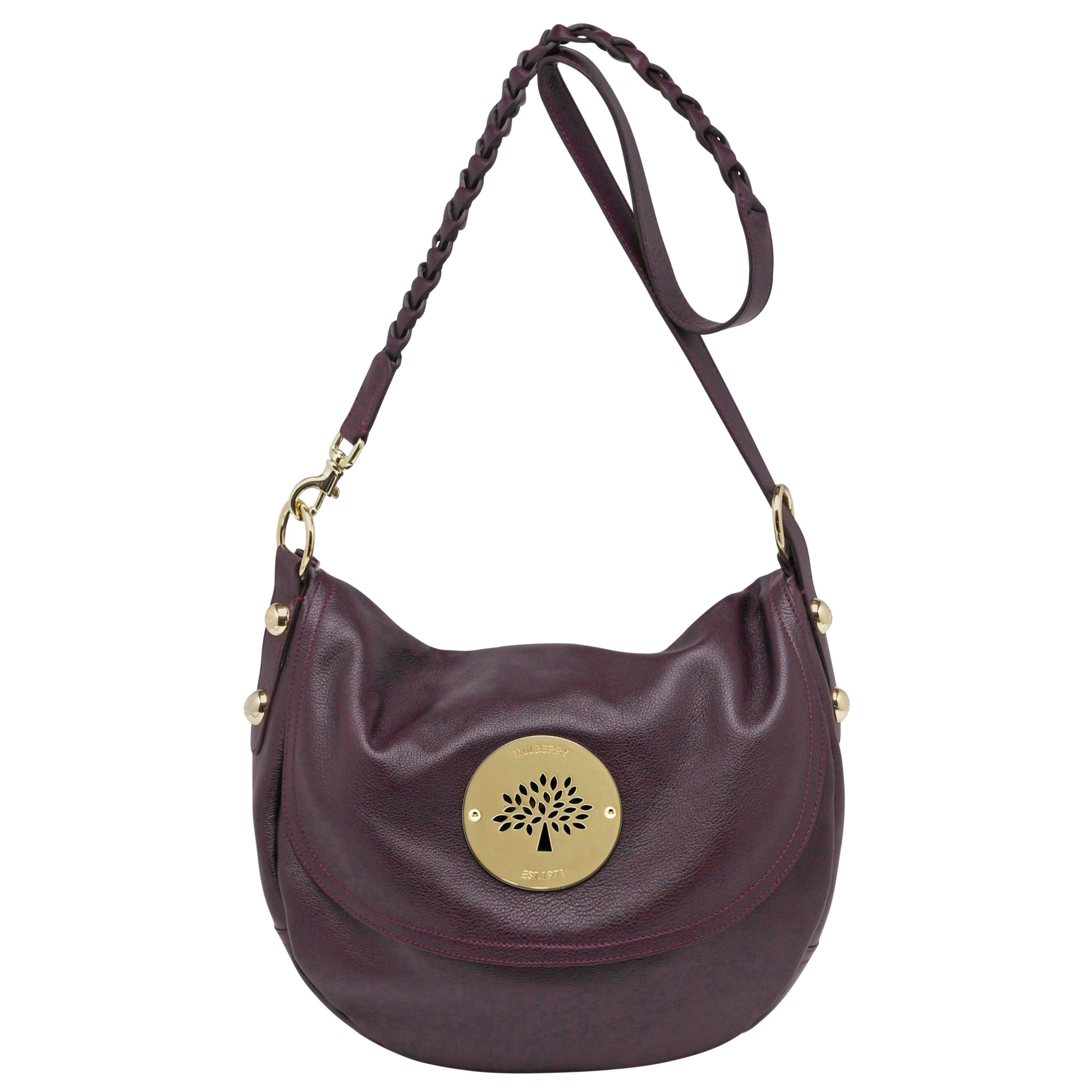 Mulberry Daria Satchel, Oxblood at John Lewis