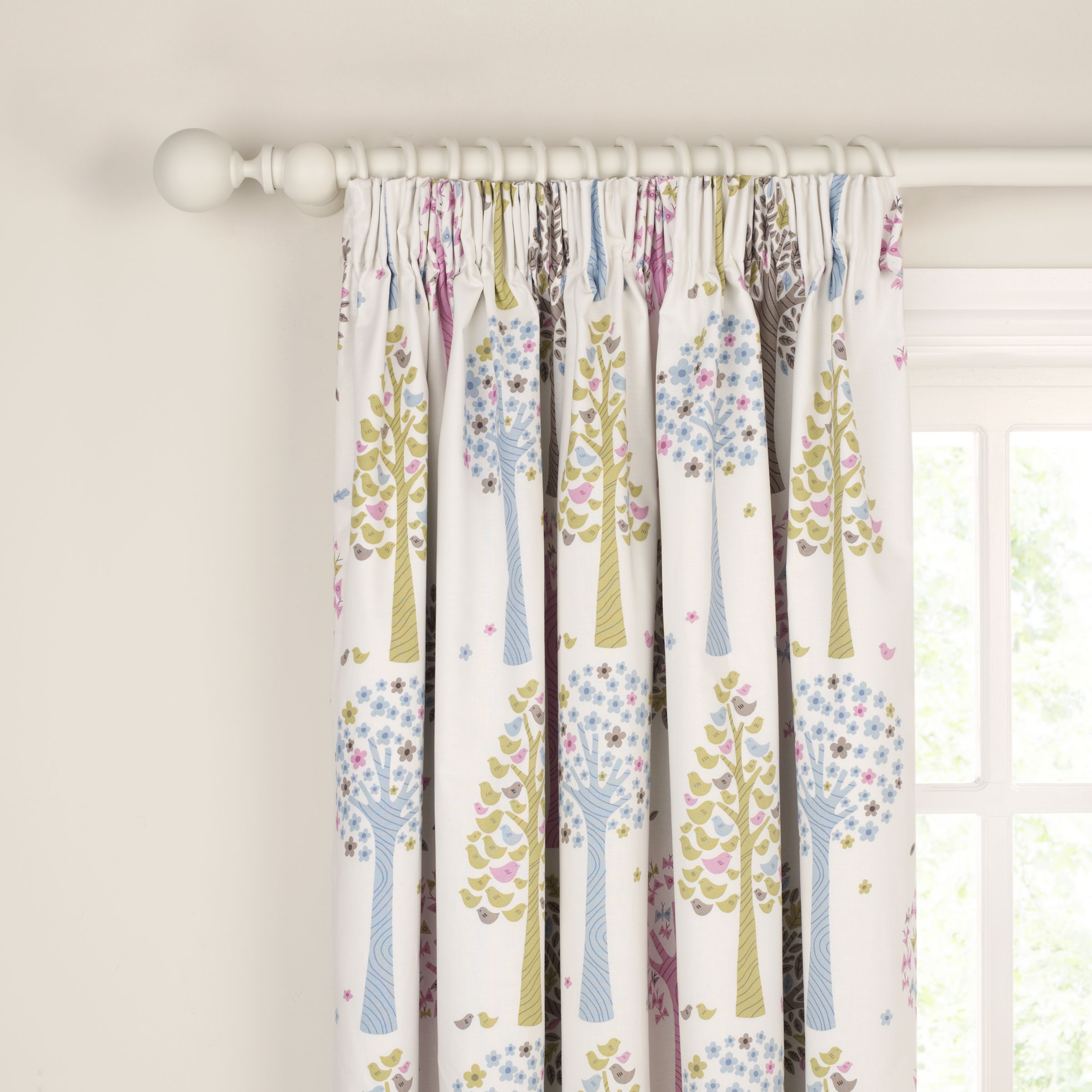 John Lewis Magic Trees Pencil Pleat Curtains,