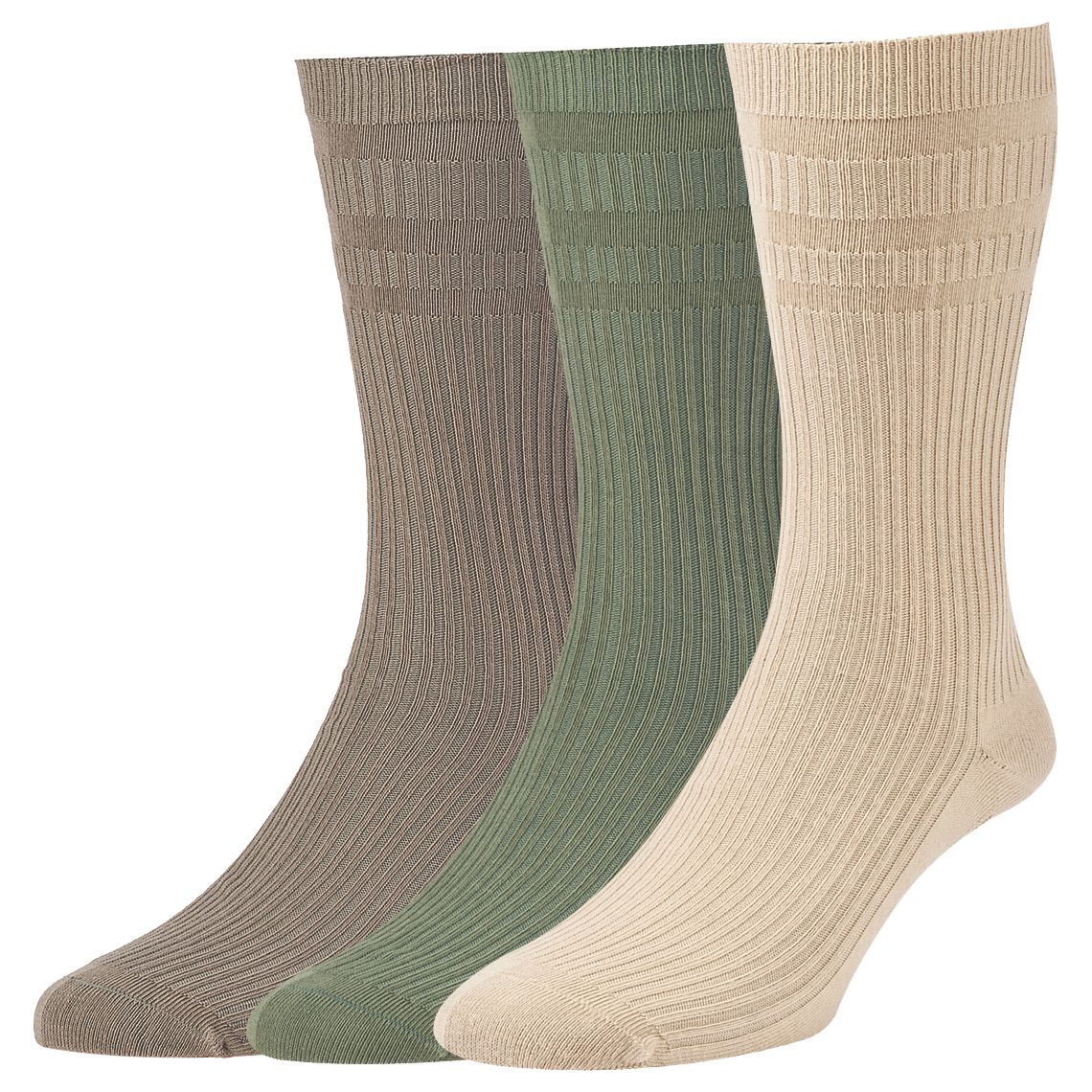 HJ Hall Cotton Softop Socks Pack of 3
