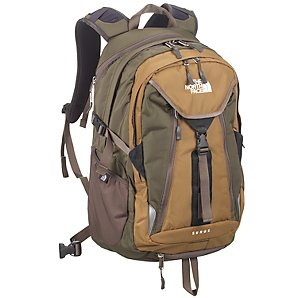 The North Face Surge Backpack, Brown