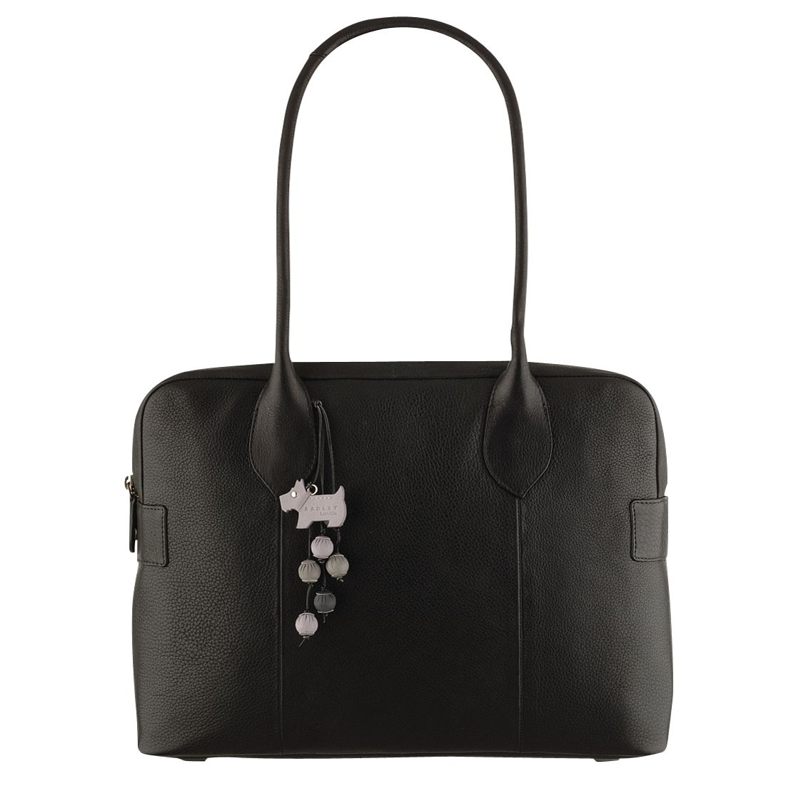 Radley Godalming Long Handle Laptop Workbag, Black at John Lewis