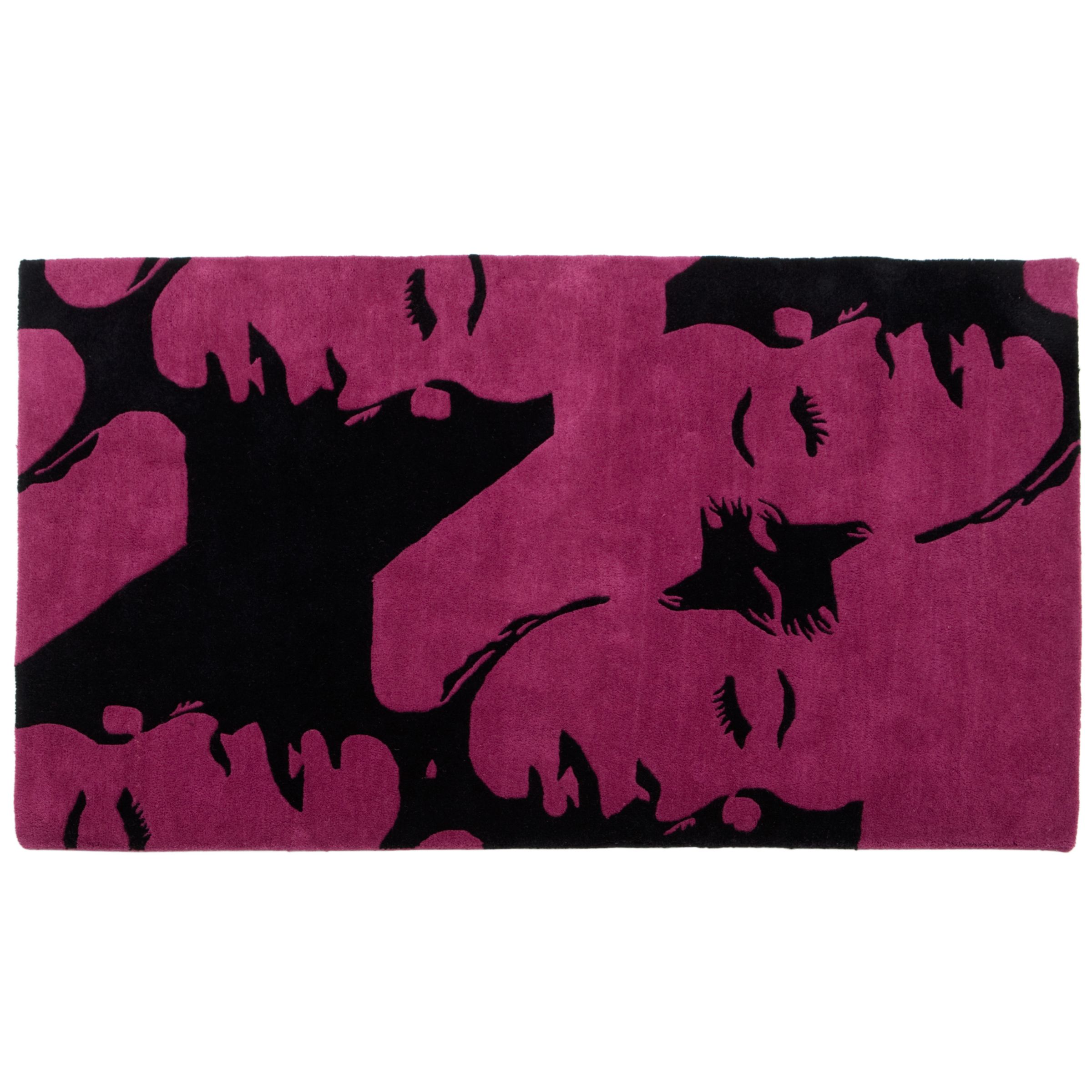 Visage Rug, Magenta at John Lewis