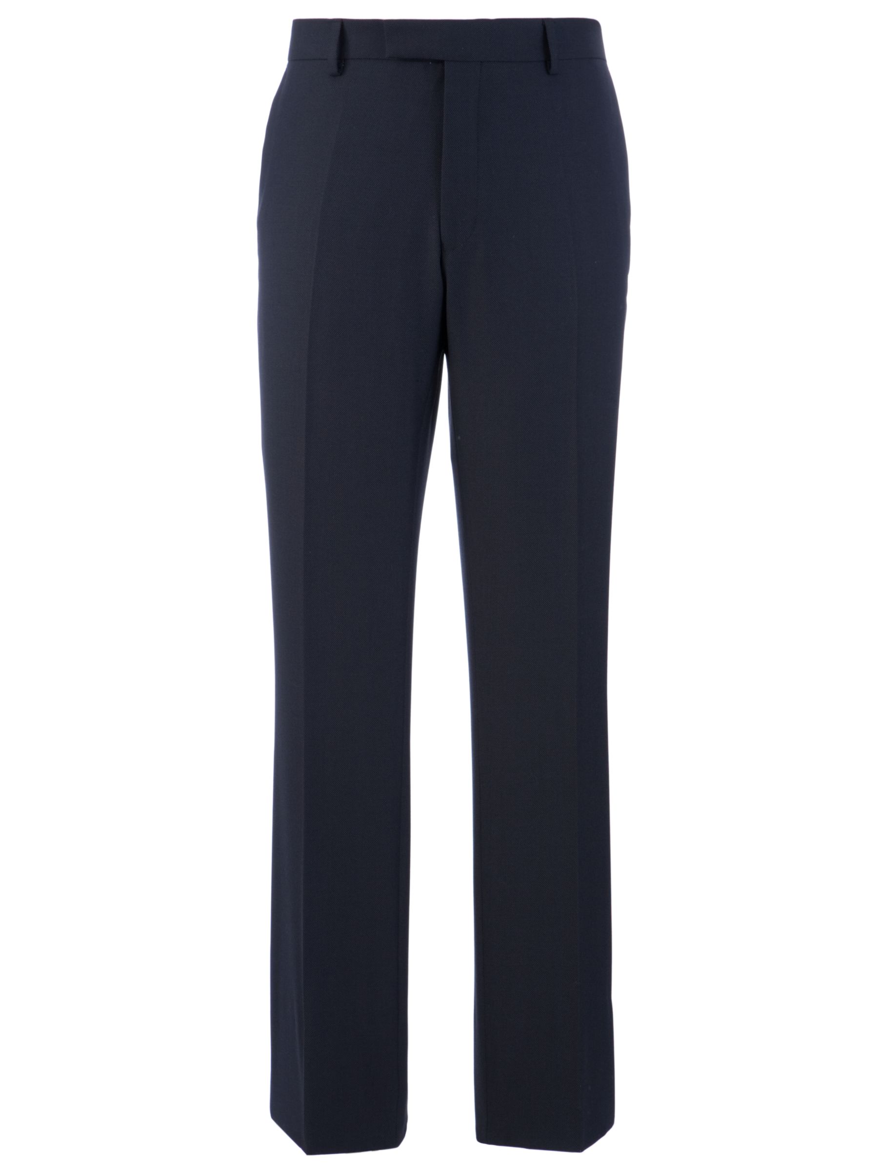 Mayfair Richard James Birdseye Suit Trousers, Navy at John Lewis