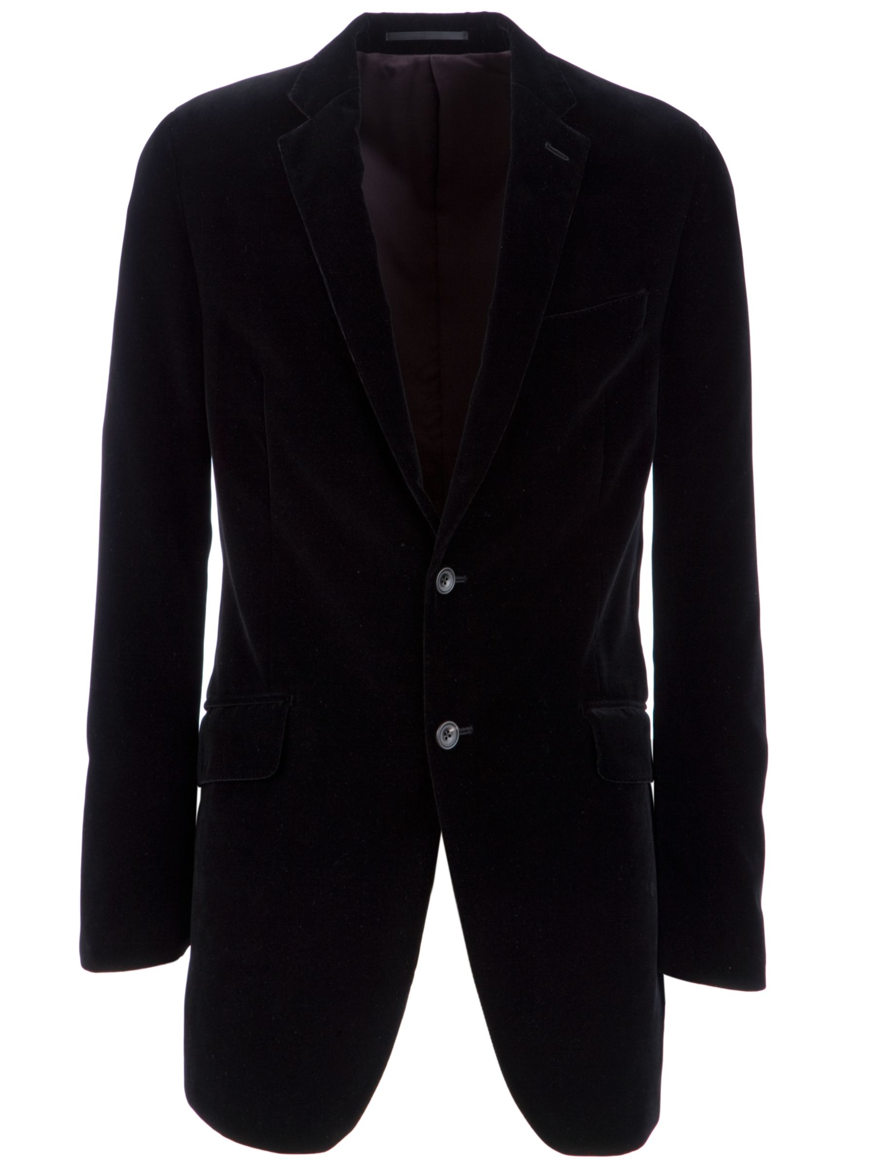 Mayfair Richard James Velvet Jacket, Black at John Lewis