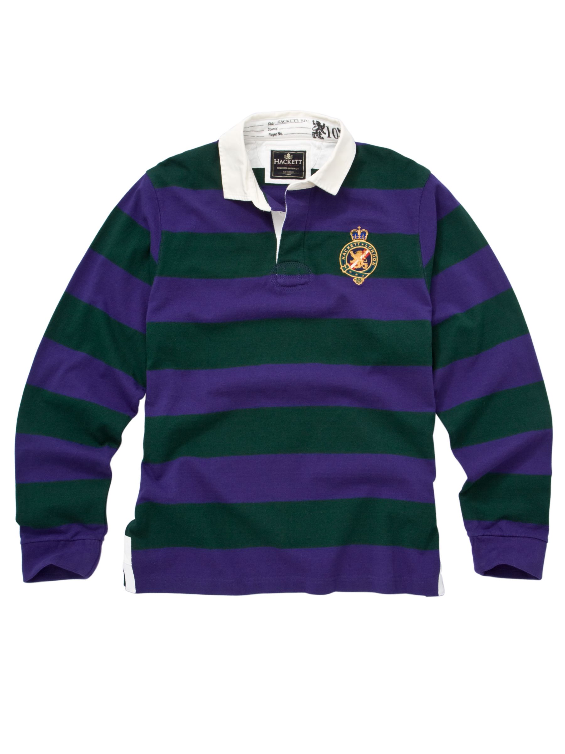 Flag Patch Rugby Shirt, Green