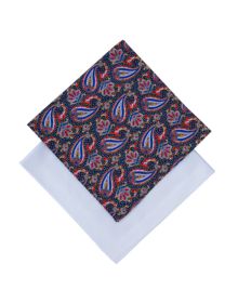 Derek Rose Cotton Handkerchief, Pack of 2, White