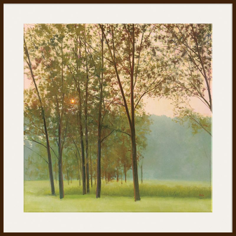 Haze, Dark Frame, 110 x 110cm at John Lewis