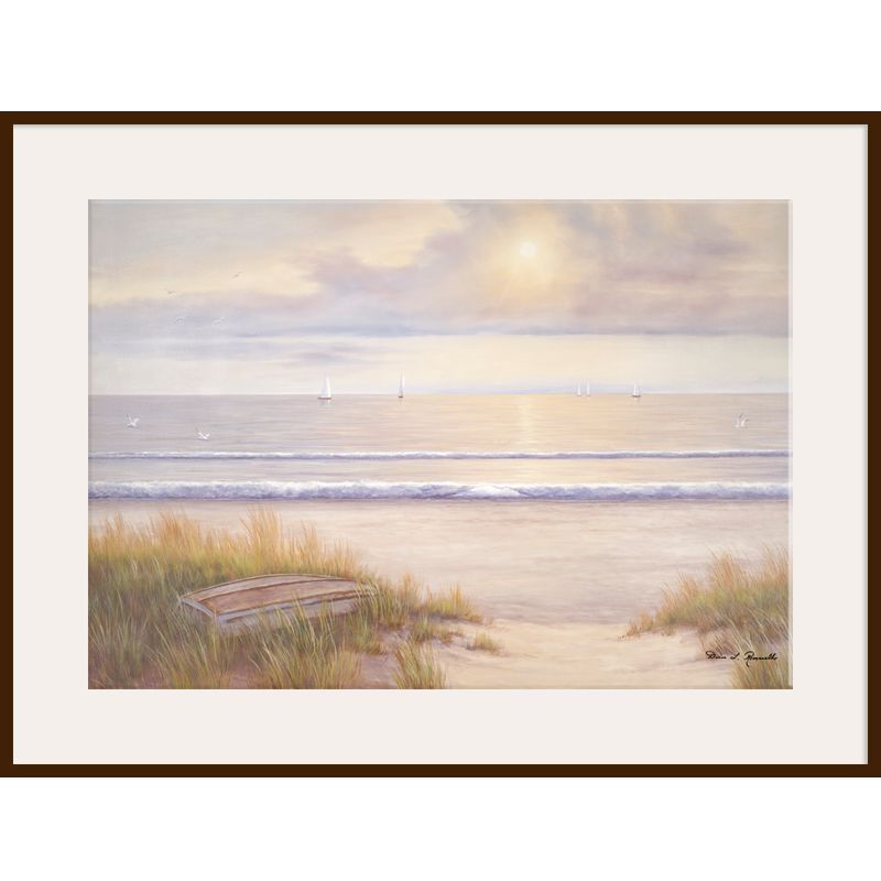 Ocean Surf, Dark Frame, 82 x 110cm at JohnLewis