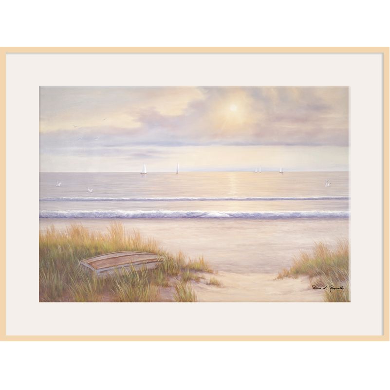 Ocean Surf, Light Frame, 82 x 110cm at JohnLewis