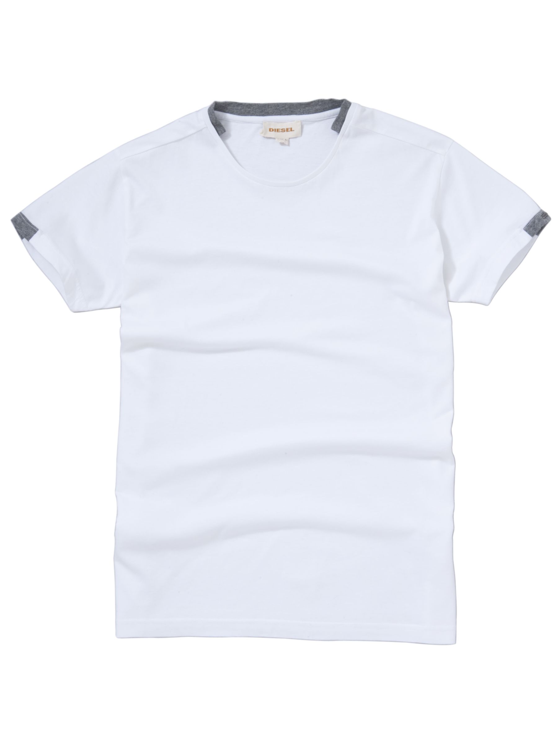 Diesel Mando Basic T-Shirt, White