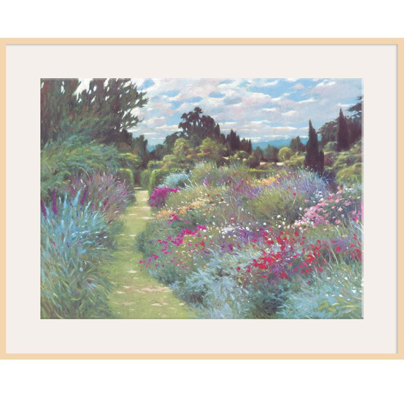 May Garden, Light Frame, 82 x 110cm at John Lewis