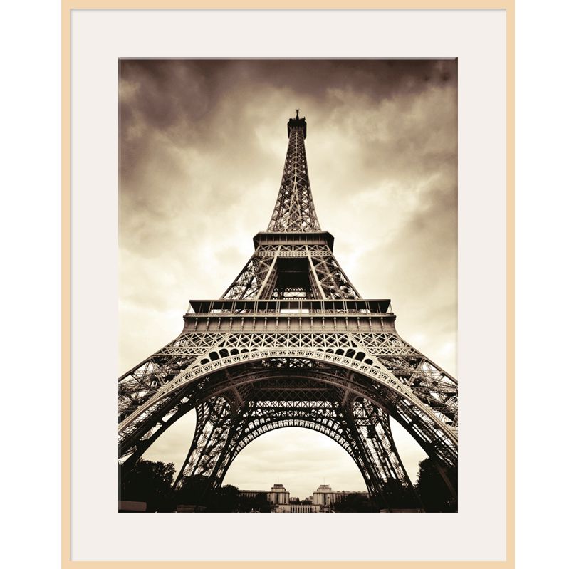 Eiffel Tower, Light Frame, 82 x 110cm at John Lewis