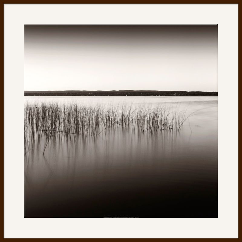 Ottowa River 1, Dark Frame, 110 x 110cm at John Lewis