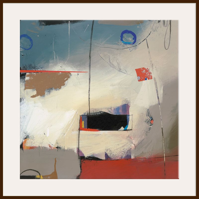 Apogee II, Dark Frame, 110 x 110cm at John Lewis