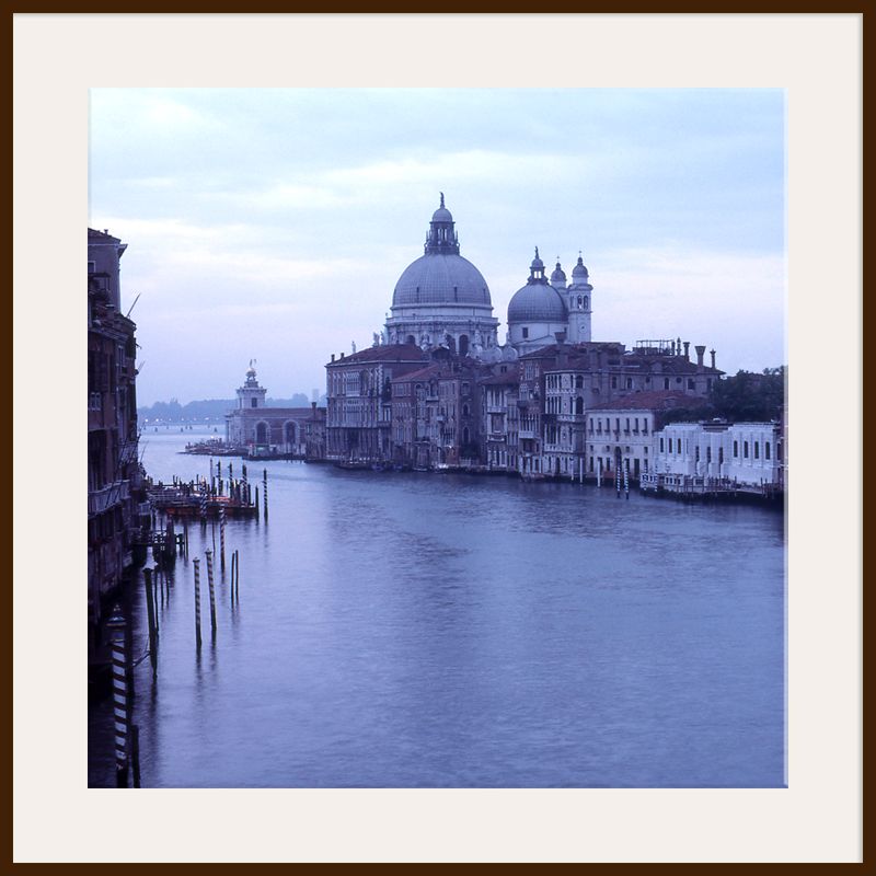 Venice, Dark Frame, 110 x 110cm at John Lewis