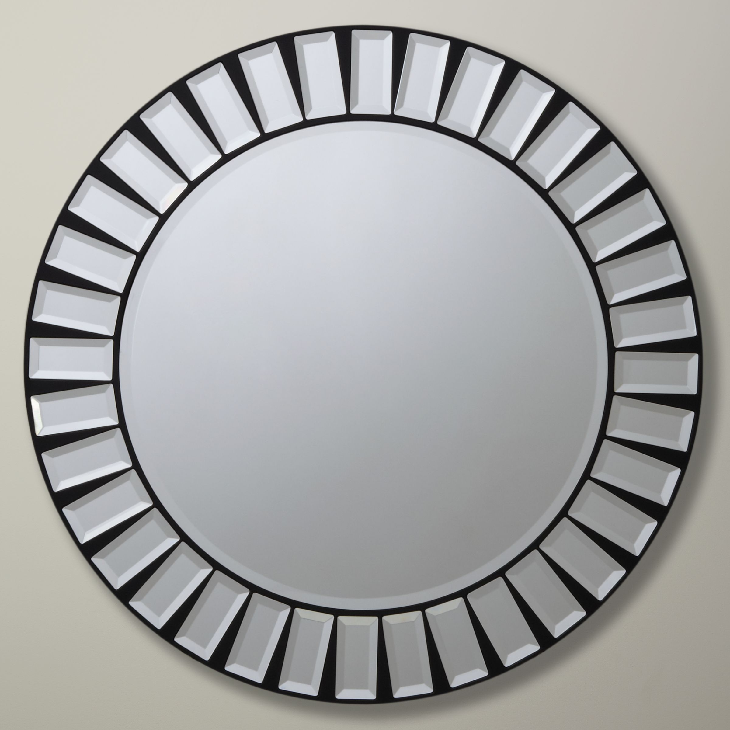 John Lewis Sahara Mirror, Dia. 80cm at JohnLewis