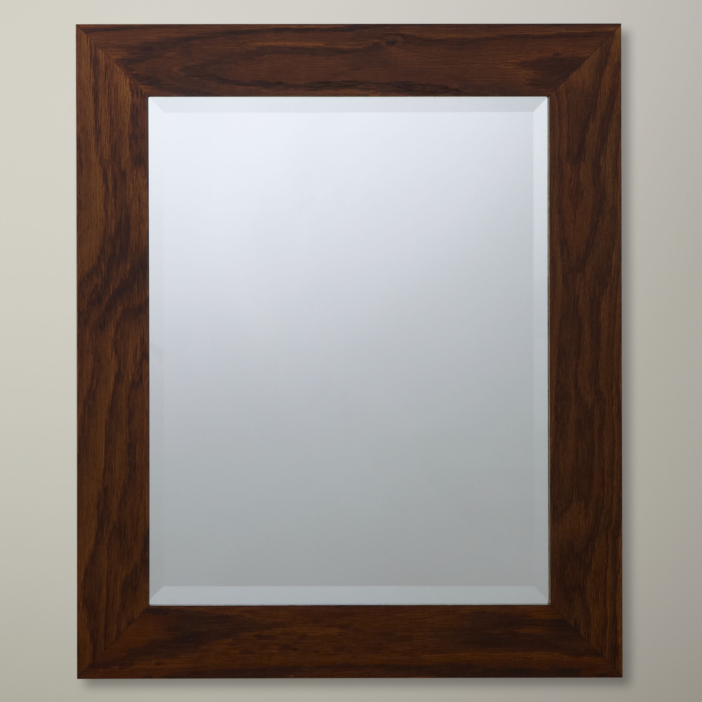 John Lewis Carey Mirror, Oak, 196 x 104cm at John Lewis