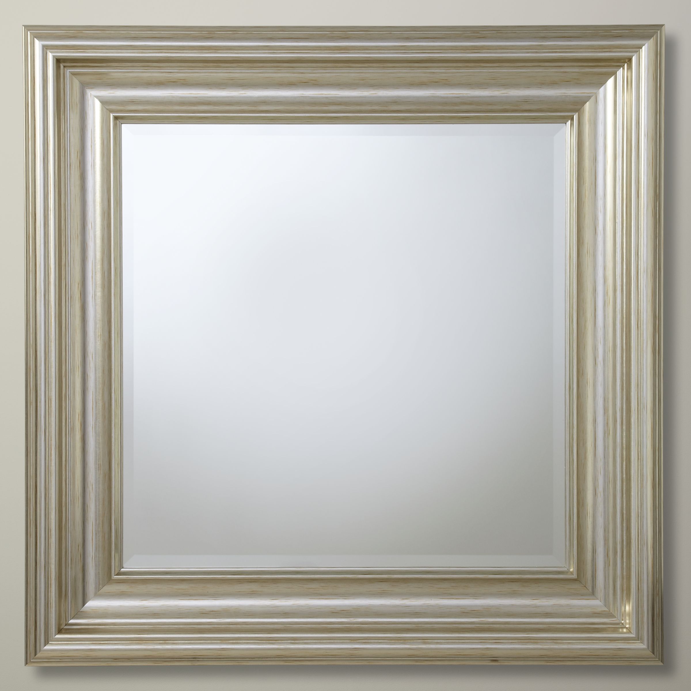 John Lewis Wellington Mirror, Silver, 207 x 116cm at John Lewis