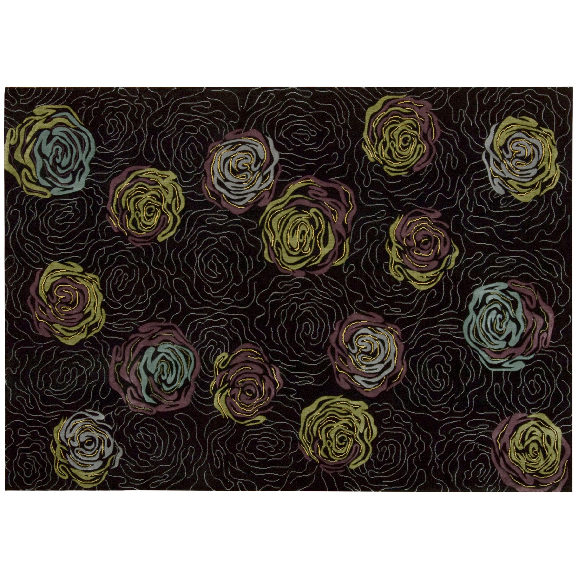 Camilla Rug, Black, L290 x W229cm at JohnLewis