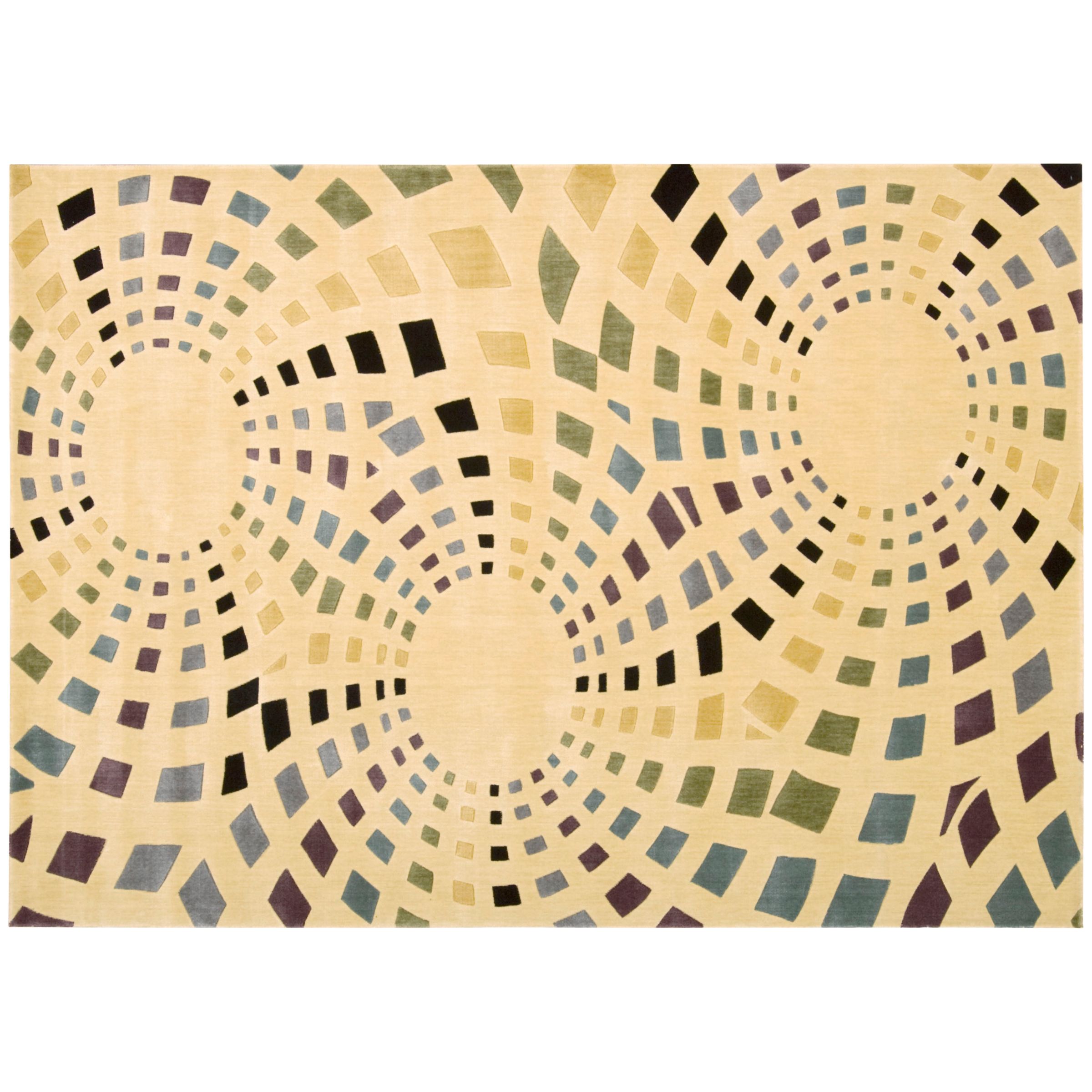PR23 Retro Rug, Ivory, L290 x W229cm at JohnLewis