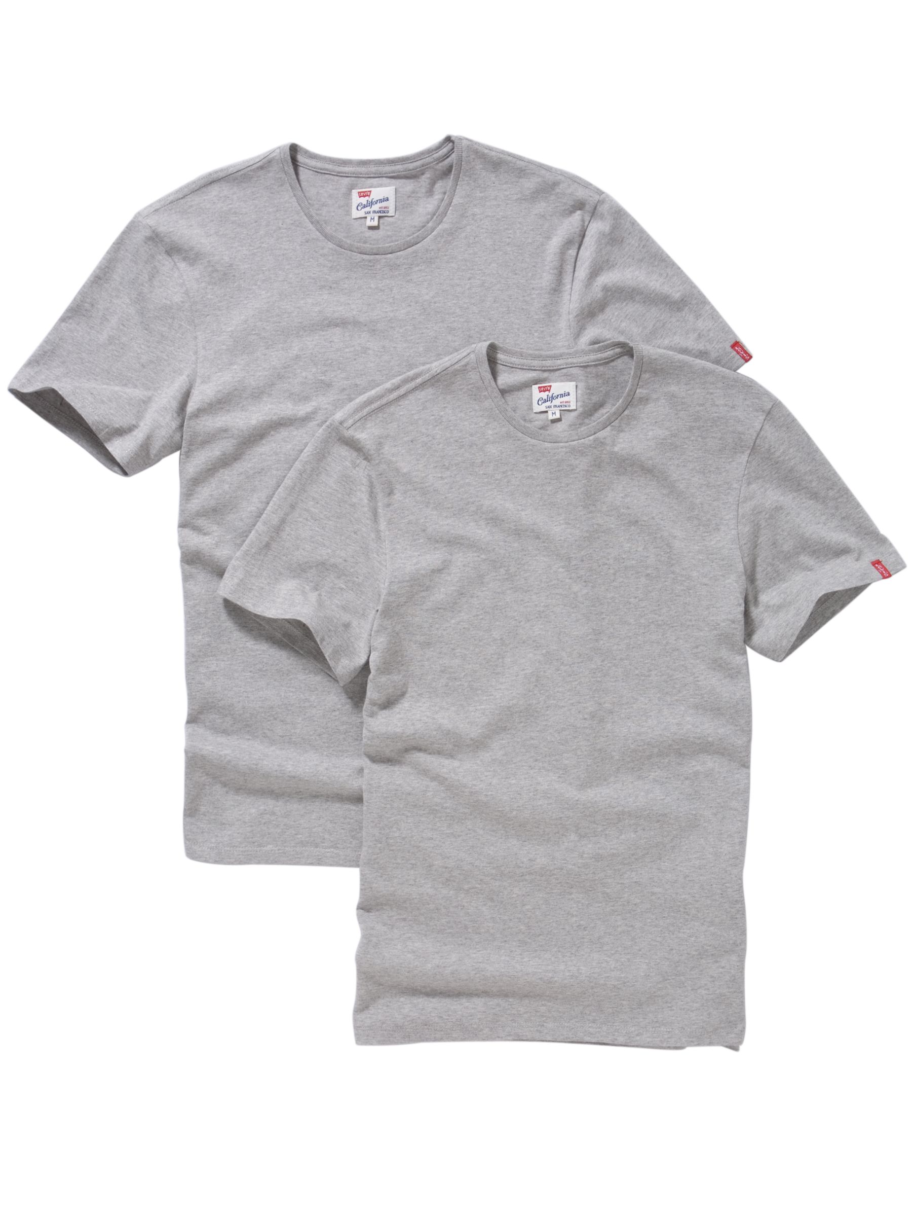 Twin Pack Slim T-Shirts, Grey