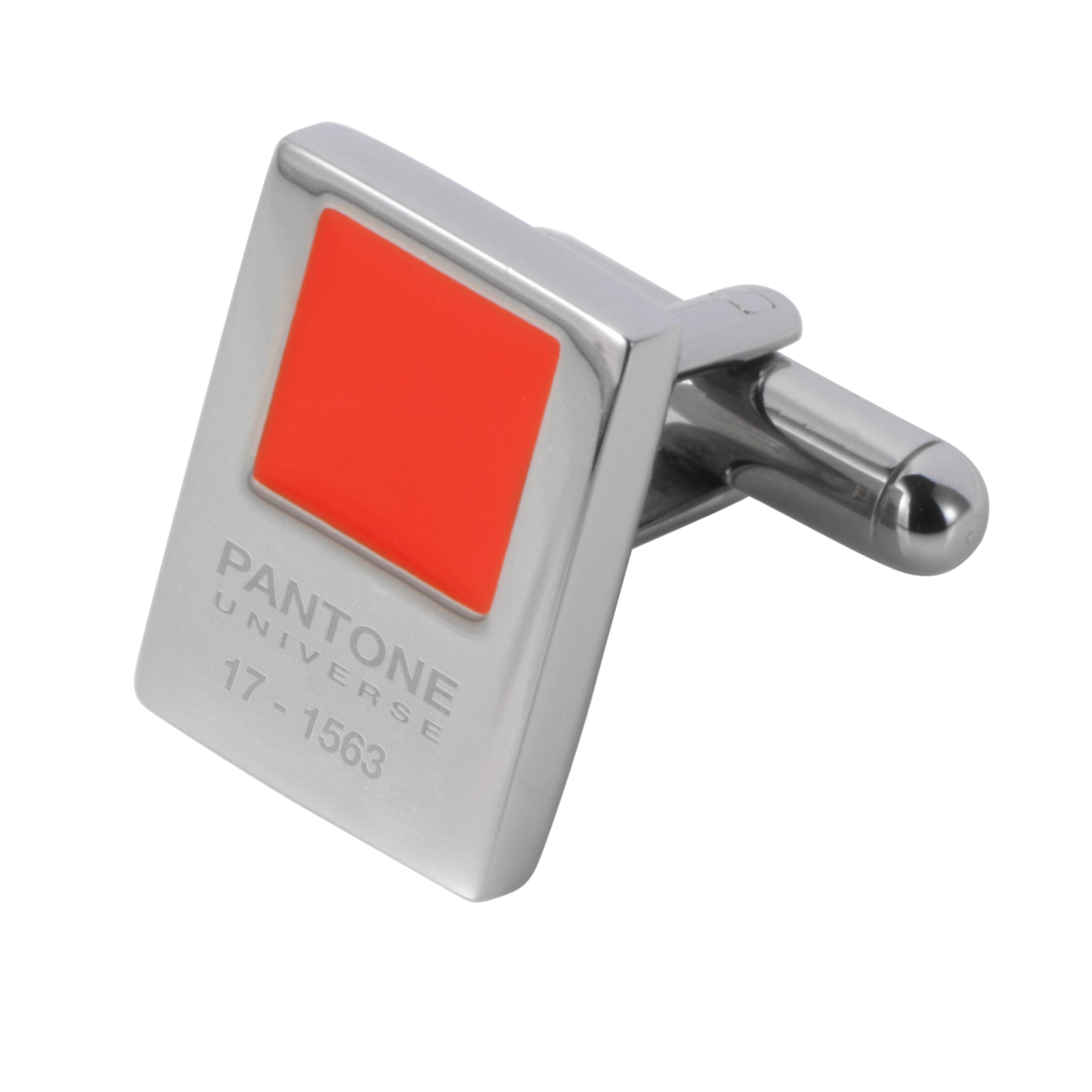 Pantone Prism Cufflinks, Cherry Tomato