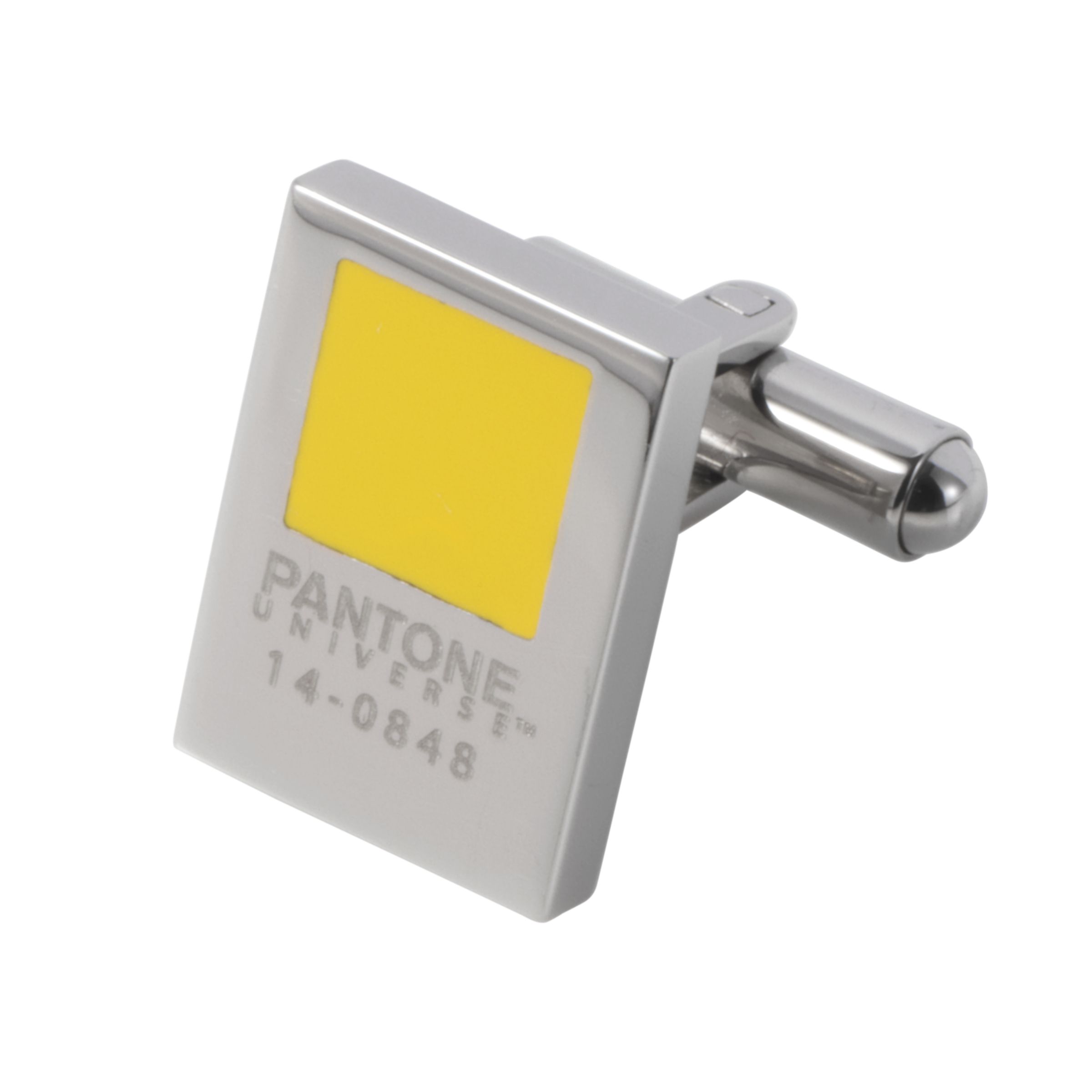 Pantone Prism Cufflinks, Mimosa