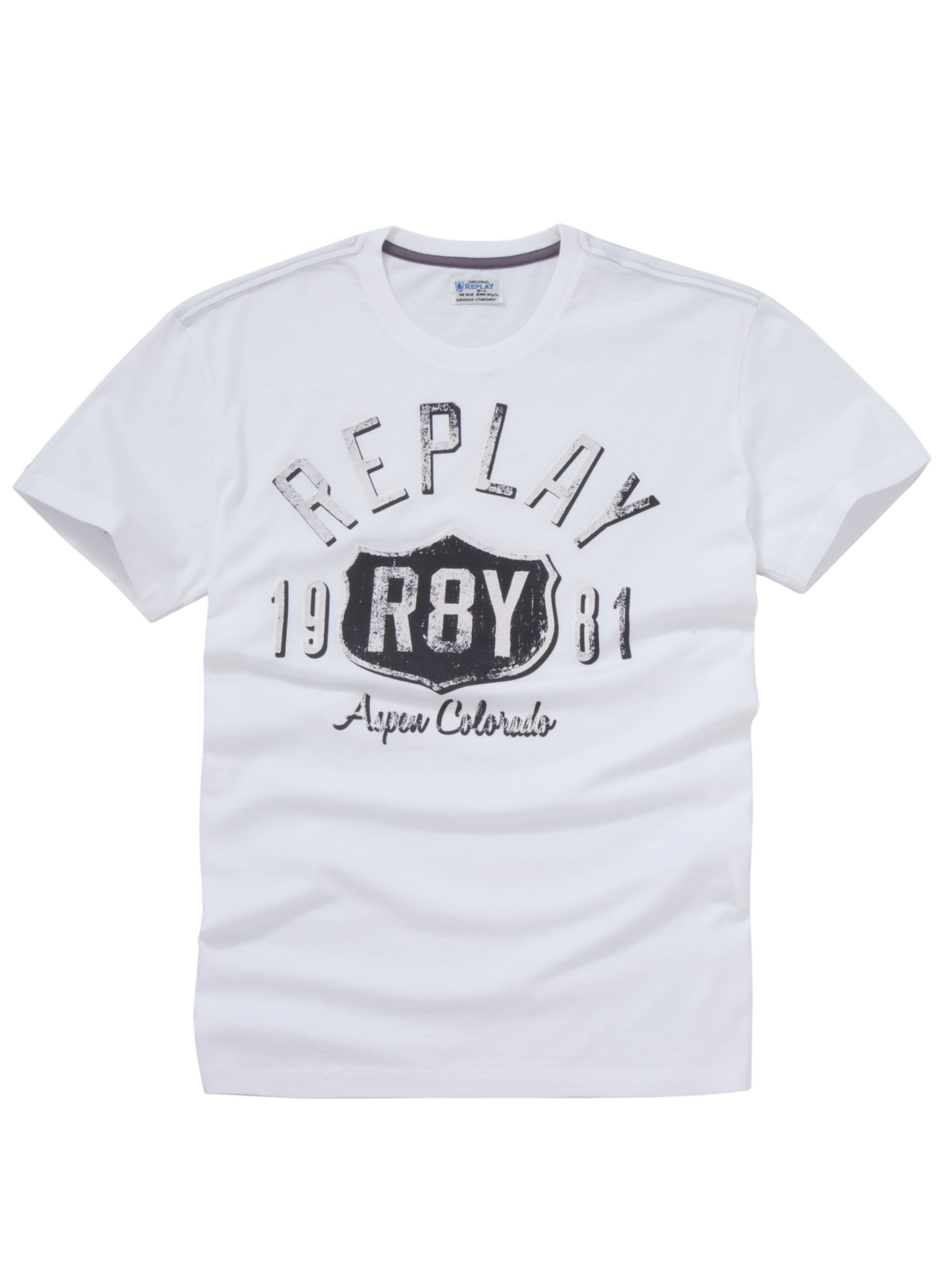 Replay Highway T-Shirt, White