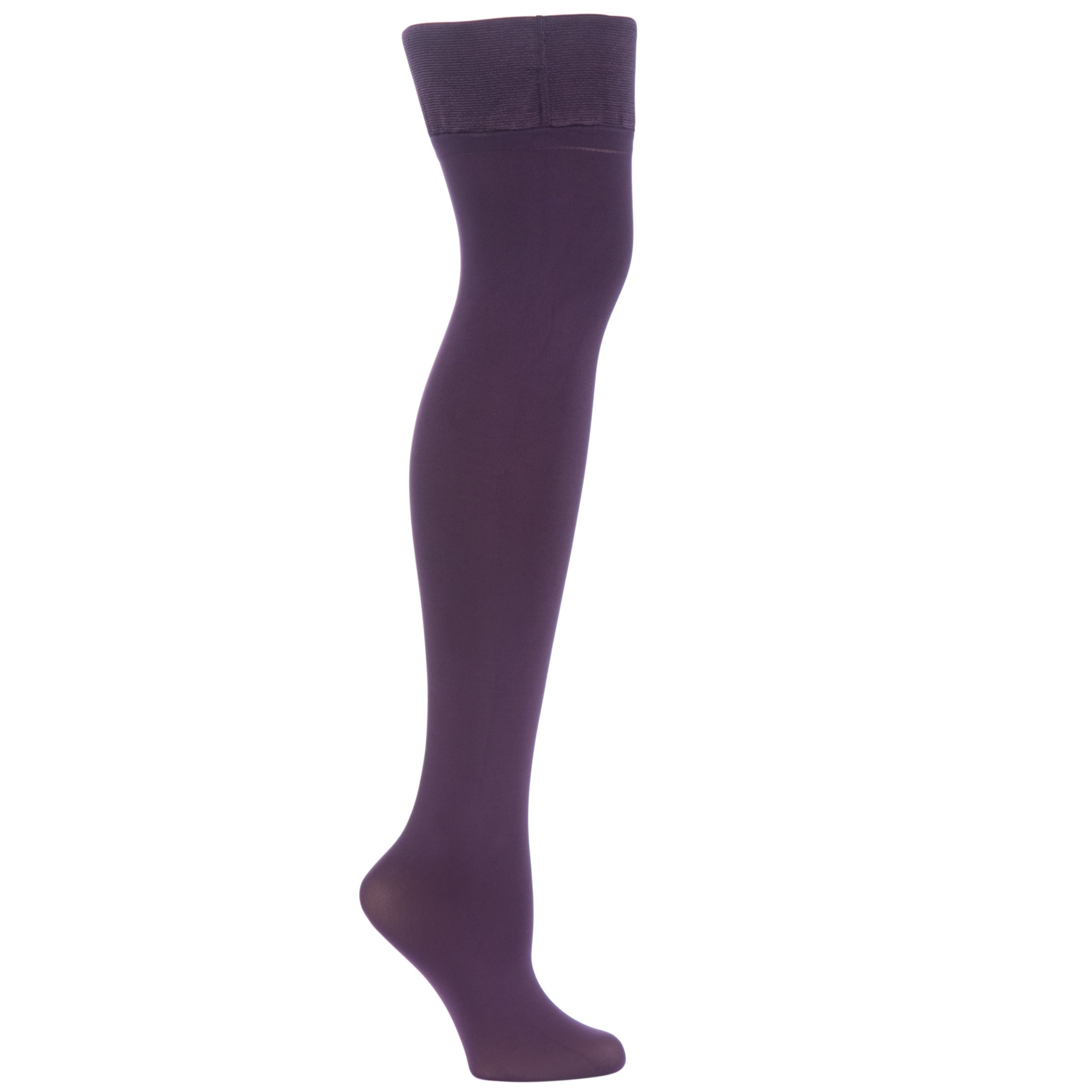 John Lewis 60 Denier Hold-Ups, Grape