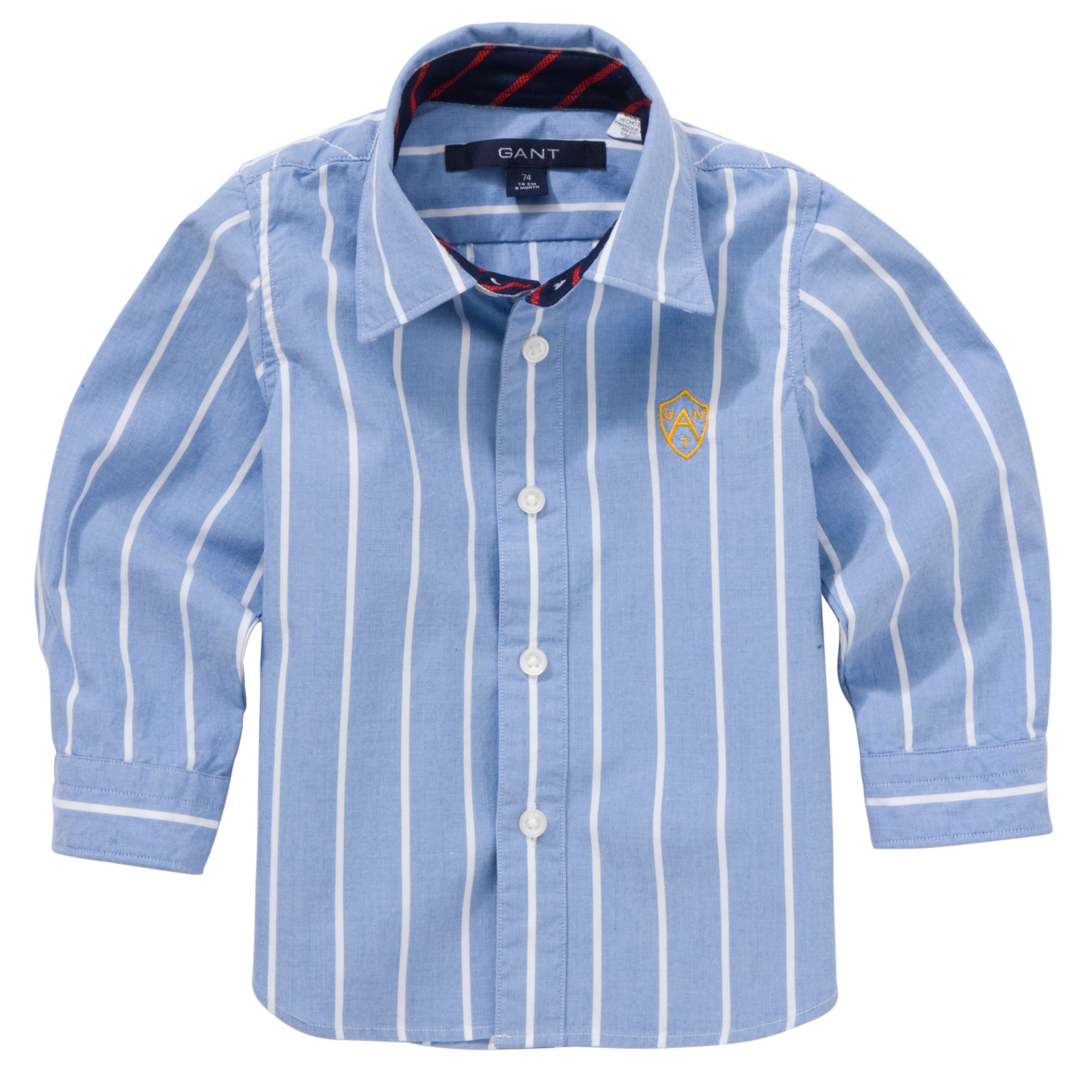 Gant Bookstore Poplin Stripe Shirt Blue