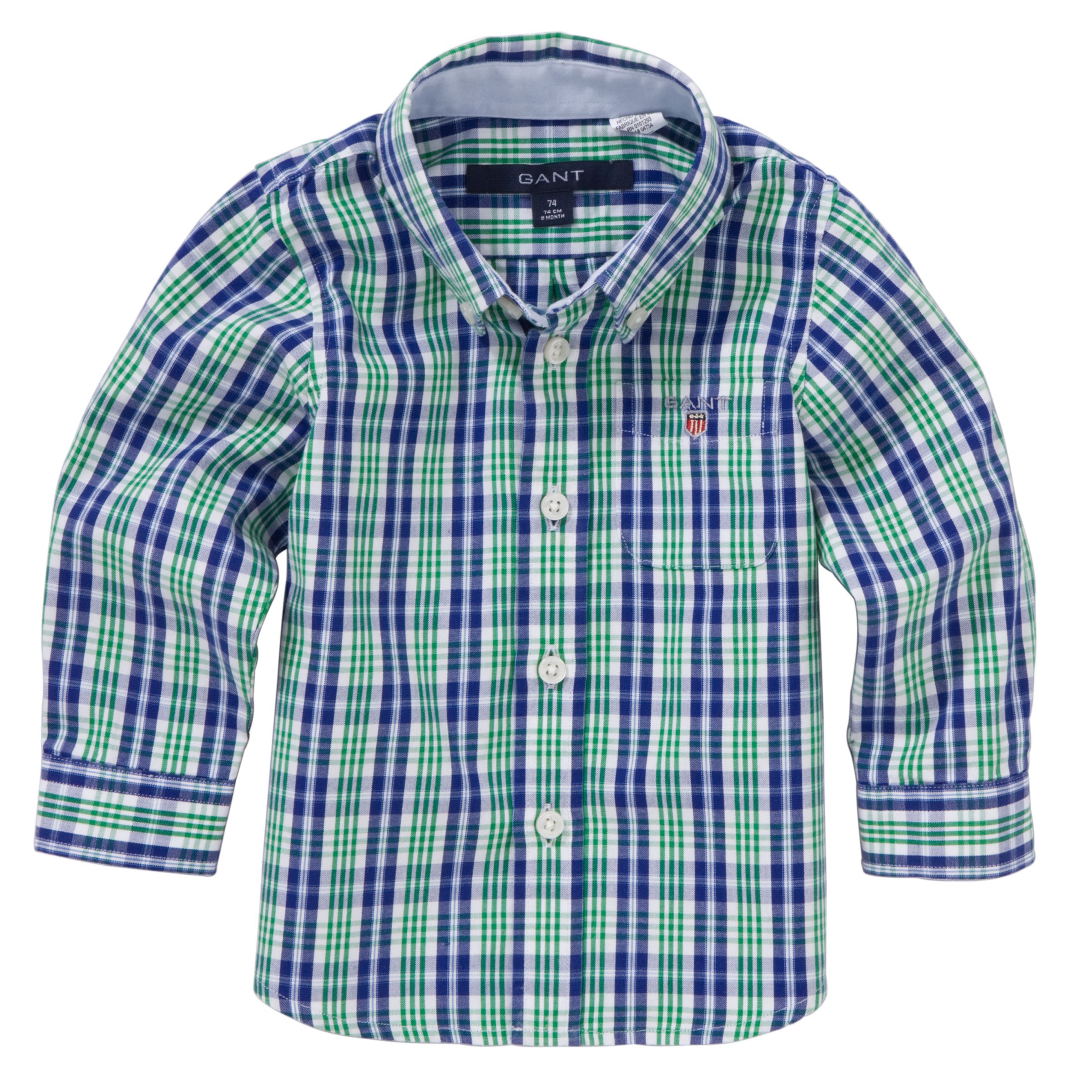 Gant Check Shirt Blue