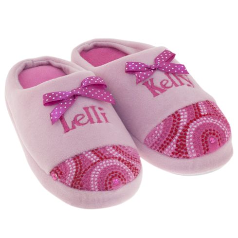 Lelli Kelly Only Bow Slippers Pink