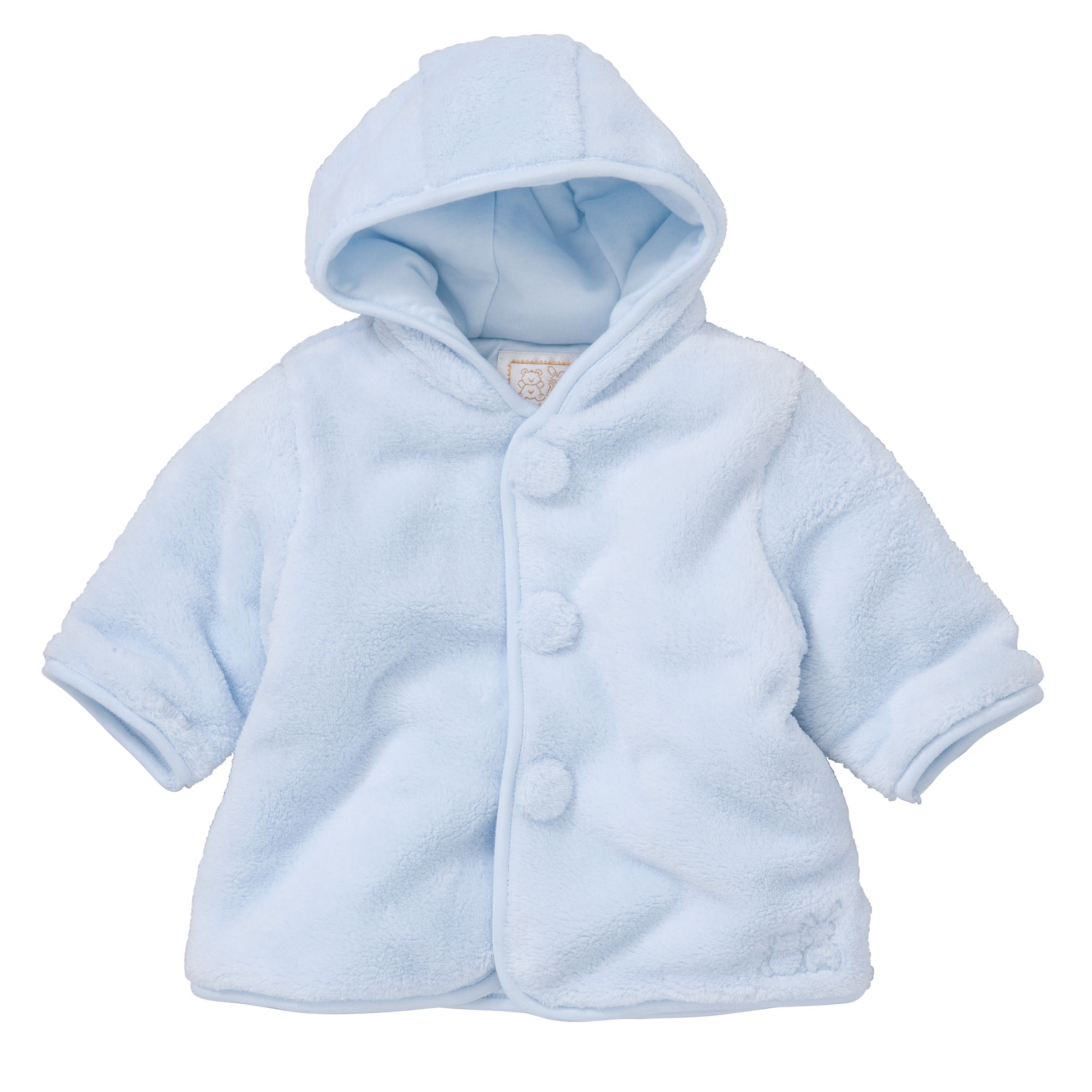 Emile et Rose Fleece Lightly Wadded Jacket Blue