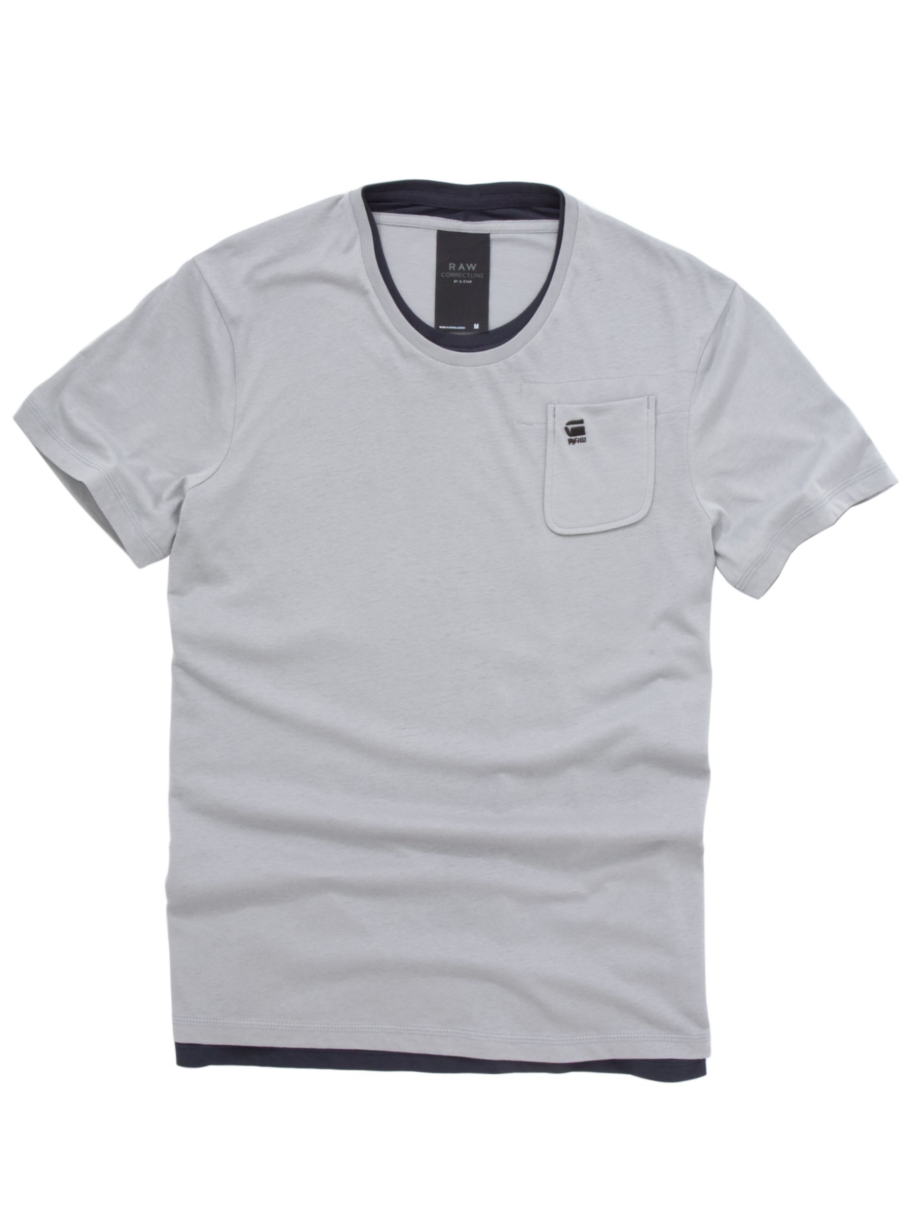 G-Star Raw Correct New Hagen T-Shirt, Winter Grey