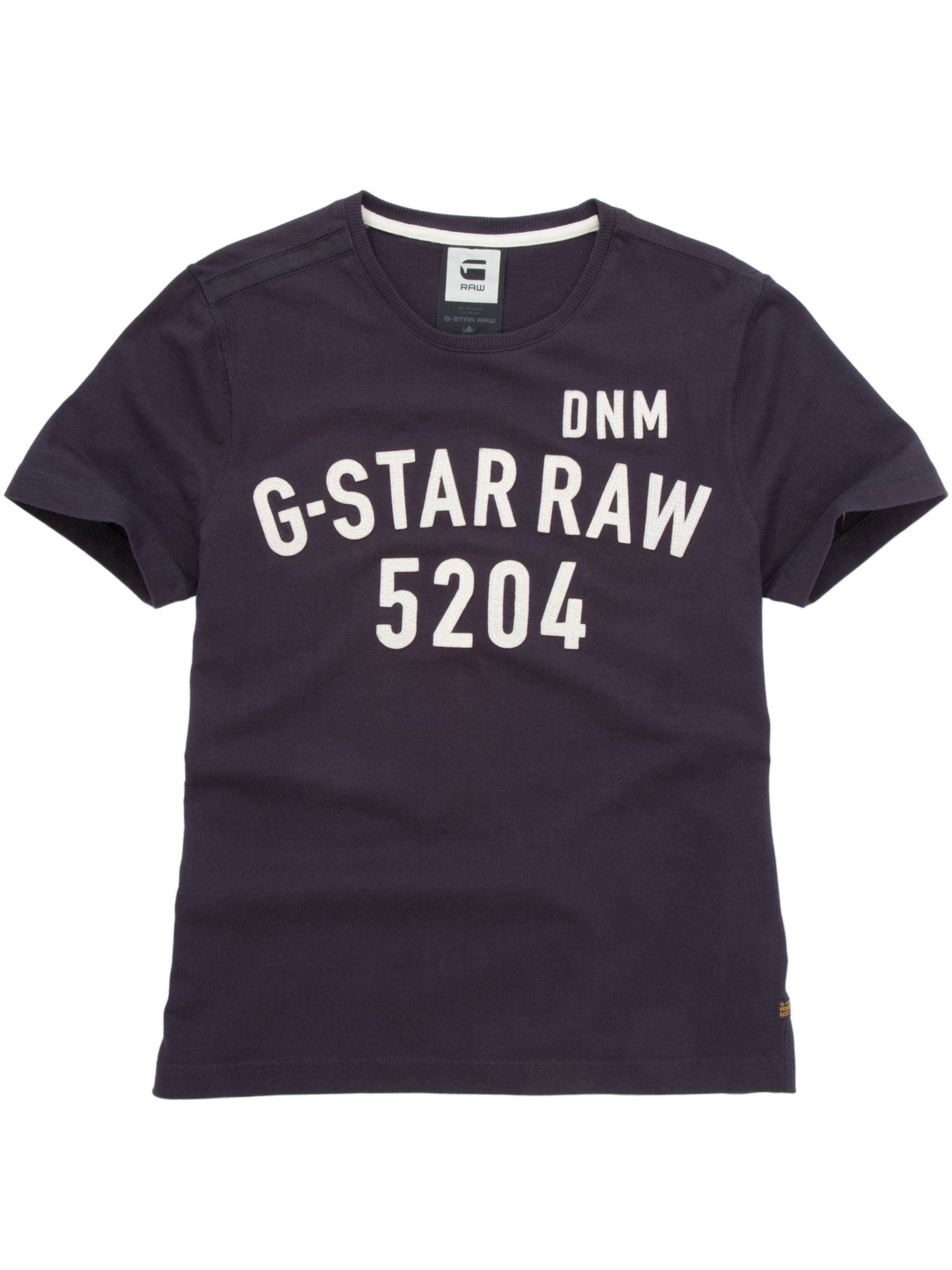 G-Star Raw Robert Logo Print T-Shirt, Dark Navy
