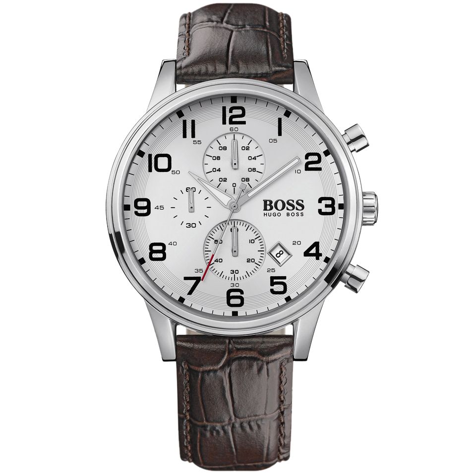 Hugo Boss HB-2005 Men's Chronograph Strap Watch at John Lewis
