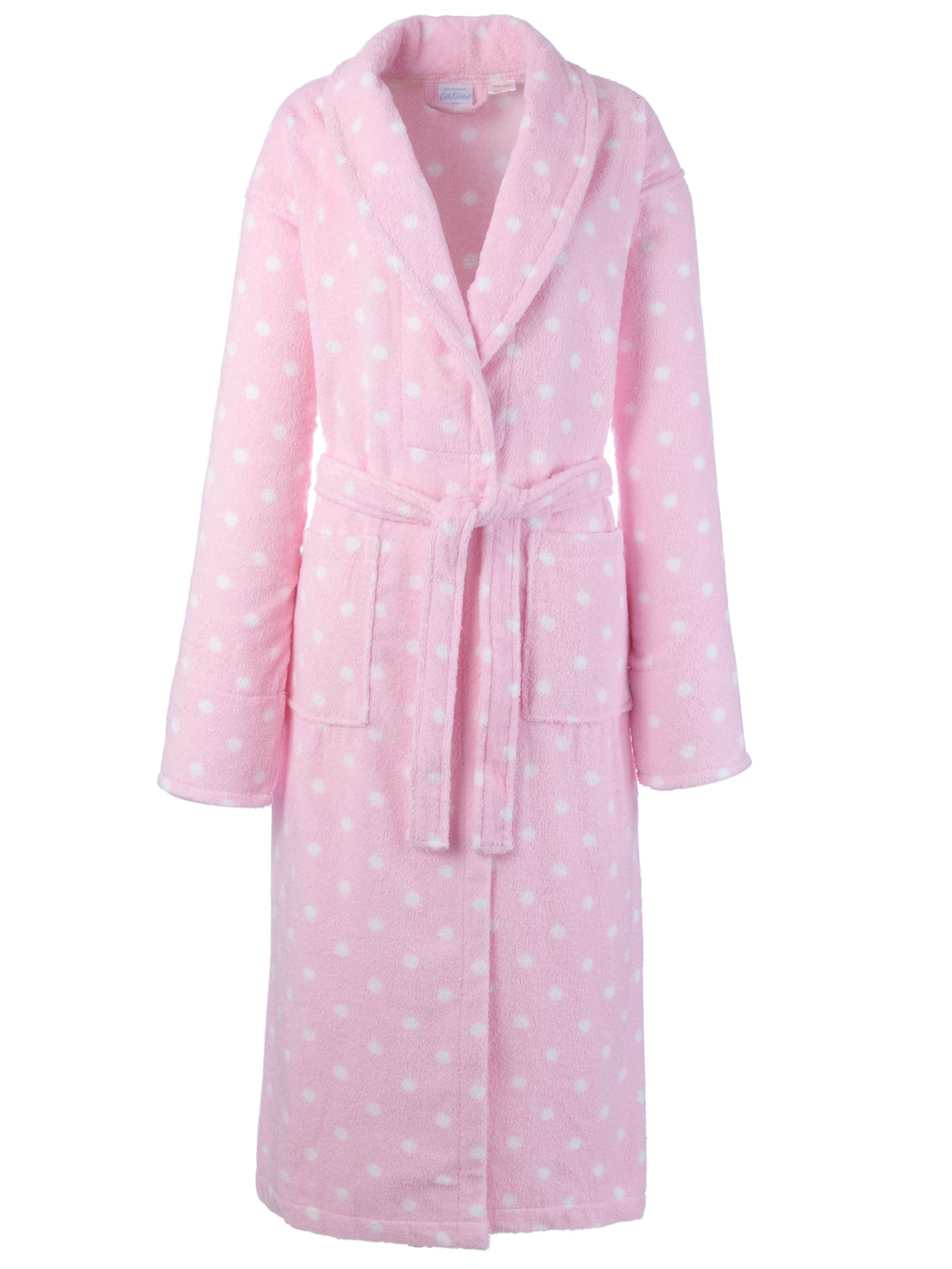 Cath Kidston Spot Bathrobe, Pink
