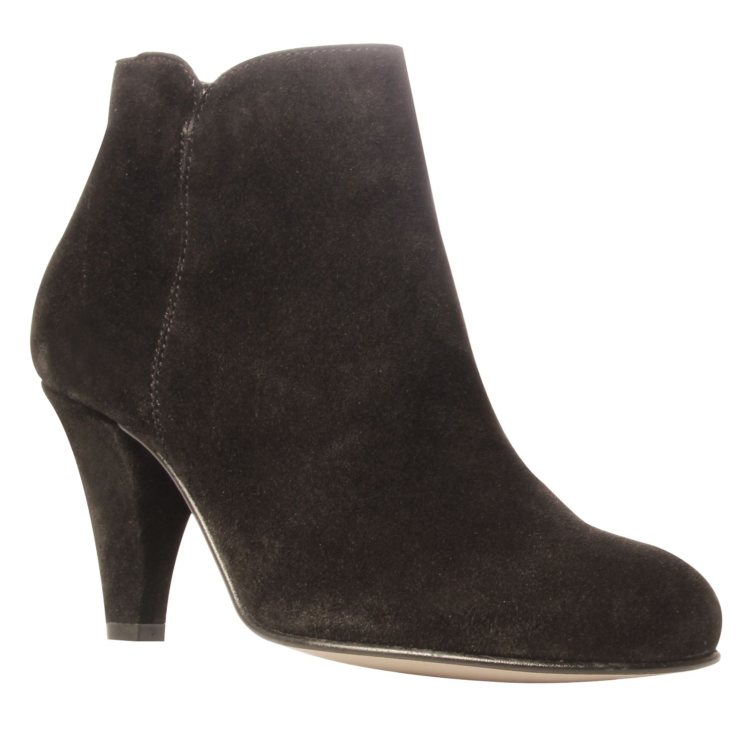 Carvela Suzie Suede Ankle Boots, Black at John Lewis