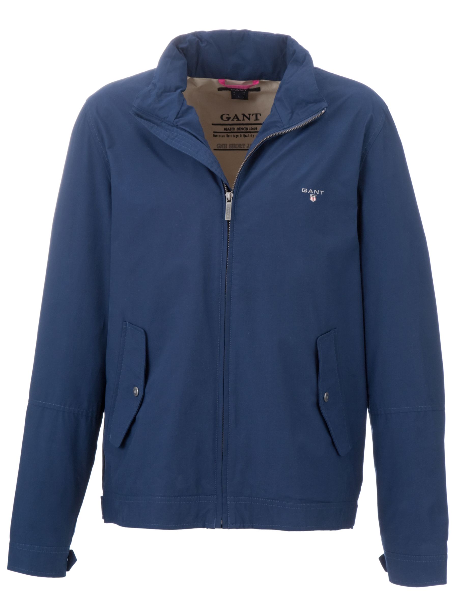 Gant G.N.H. Short Jacket, Blue at John Lewis