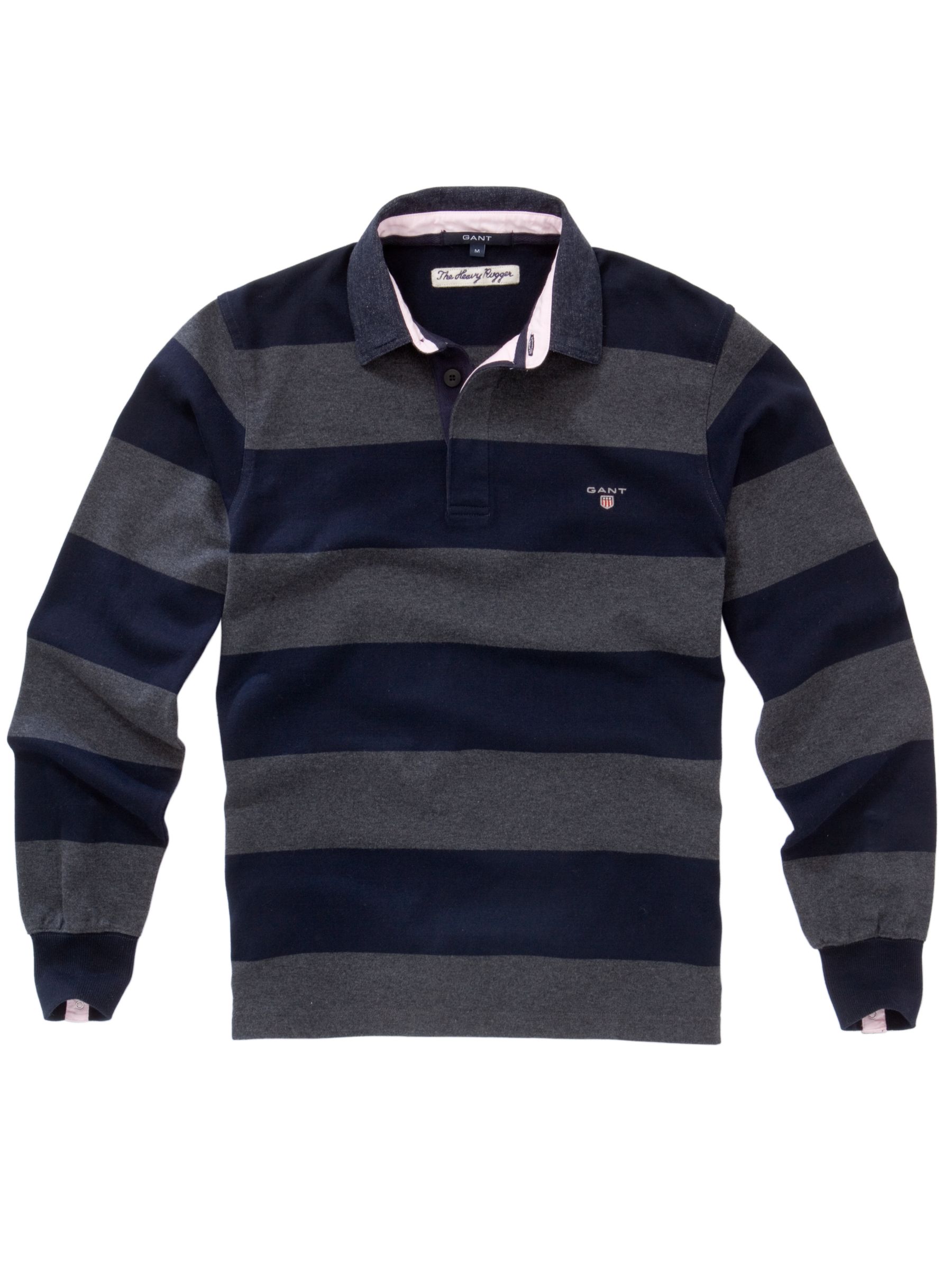 The Heavy Rugger Stripe Rugby Shirt,