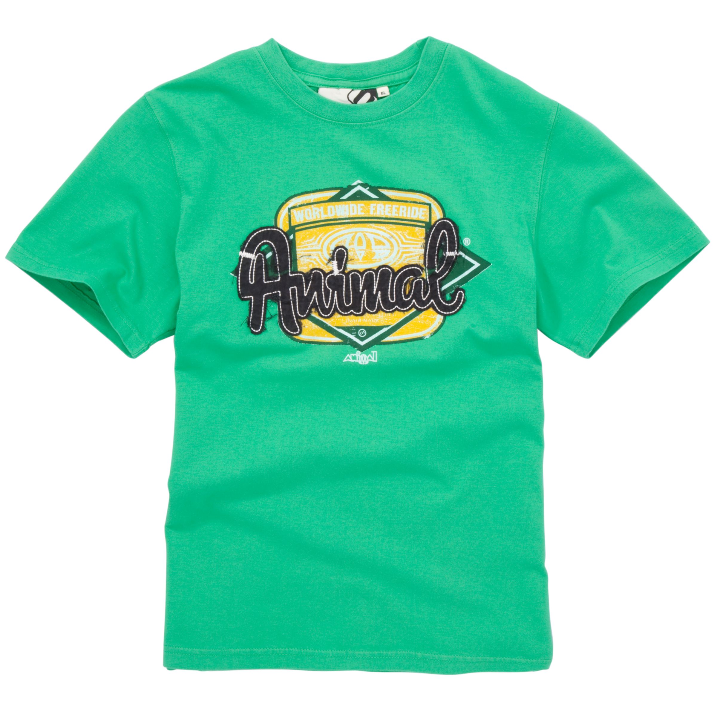 Animal Cola Short Sleeve T-Shirt, Green