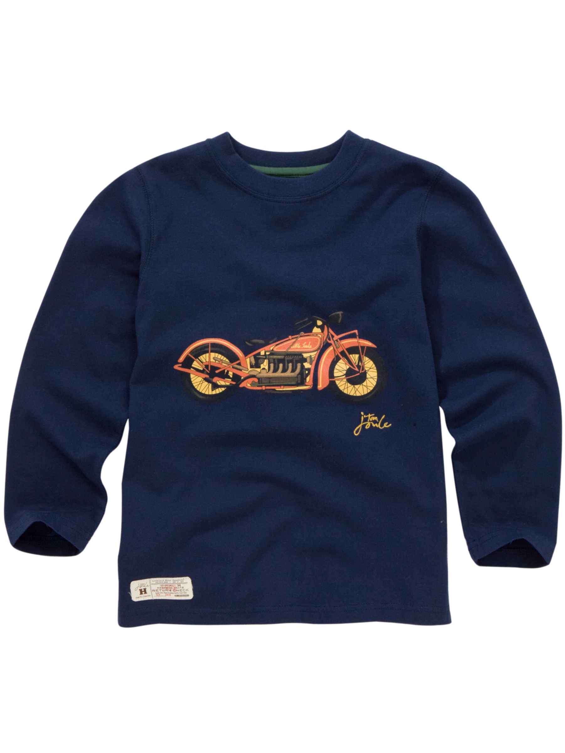 Little Joules Junior Carter Bike Print T-Shirt,
